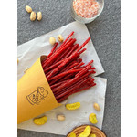 Палочки из лососевого фарша, сушено-вяленые, 50 г (Minced salmon, medium well dried, 50 g)