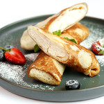 Блинчики с творогом / Pancakes with Cottage cheese