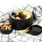 Томлёная овсяная каша с ягодами и орехами / Oatmeal with Fruits & Nuts