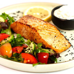 Сочный стейк из лосося / Grilled Salmon Steak